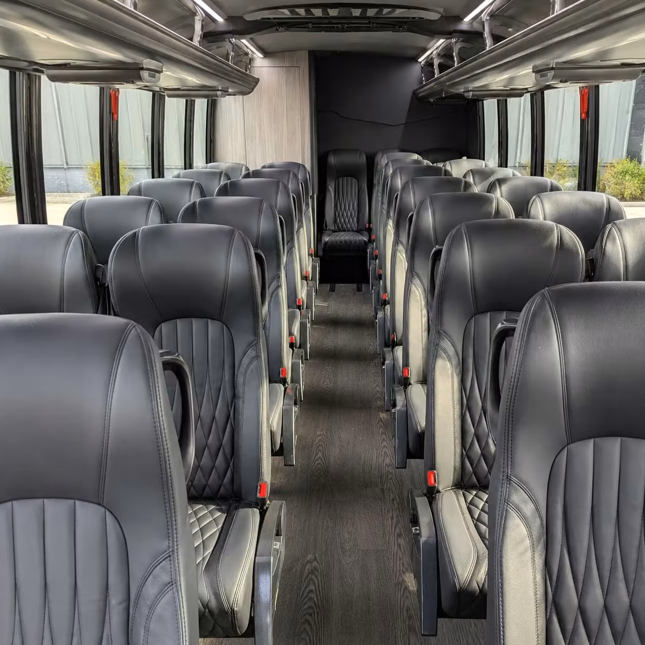 35 passenger minibus interior
