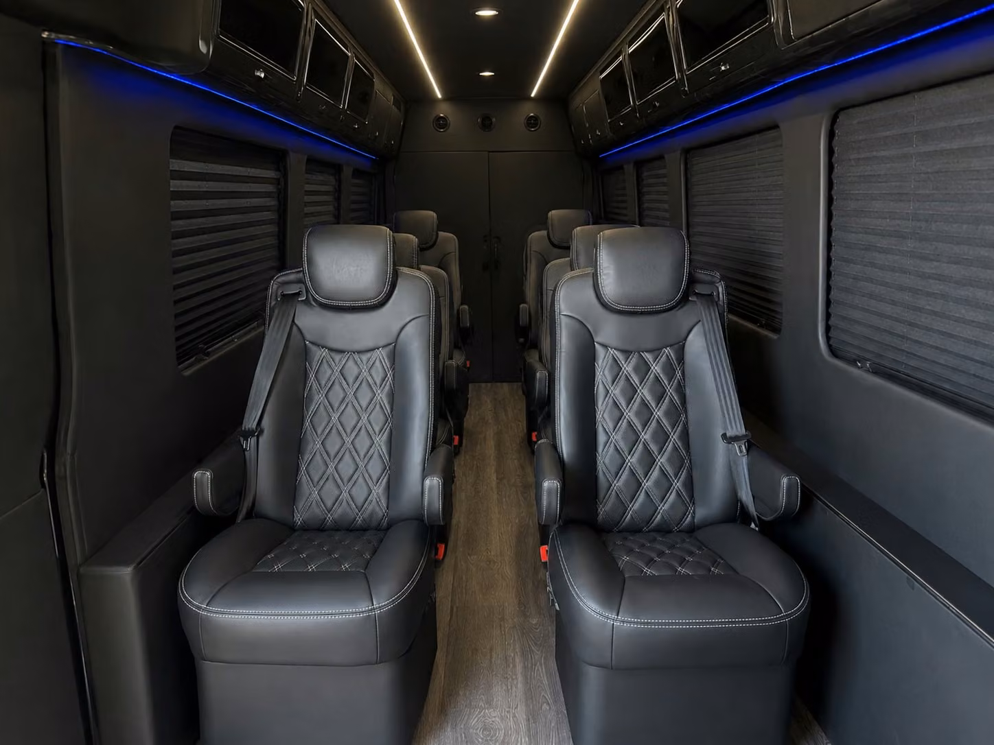sprinter van with driver interior
